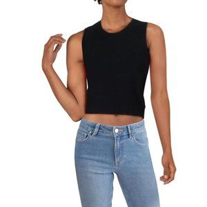 NWT A.L.C Ribbed Cropped Sleeveless Top